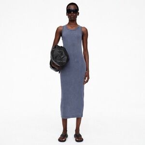 COS Ribbed Midi Dress with Faded Effect | Sleeveless | XS | NWT